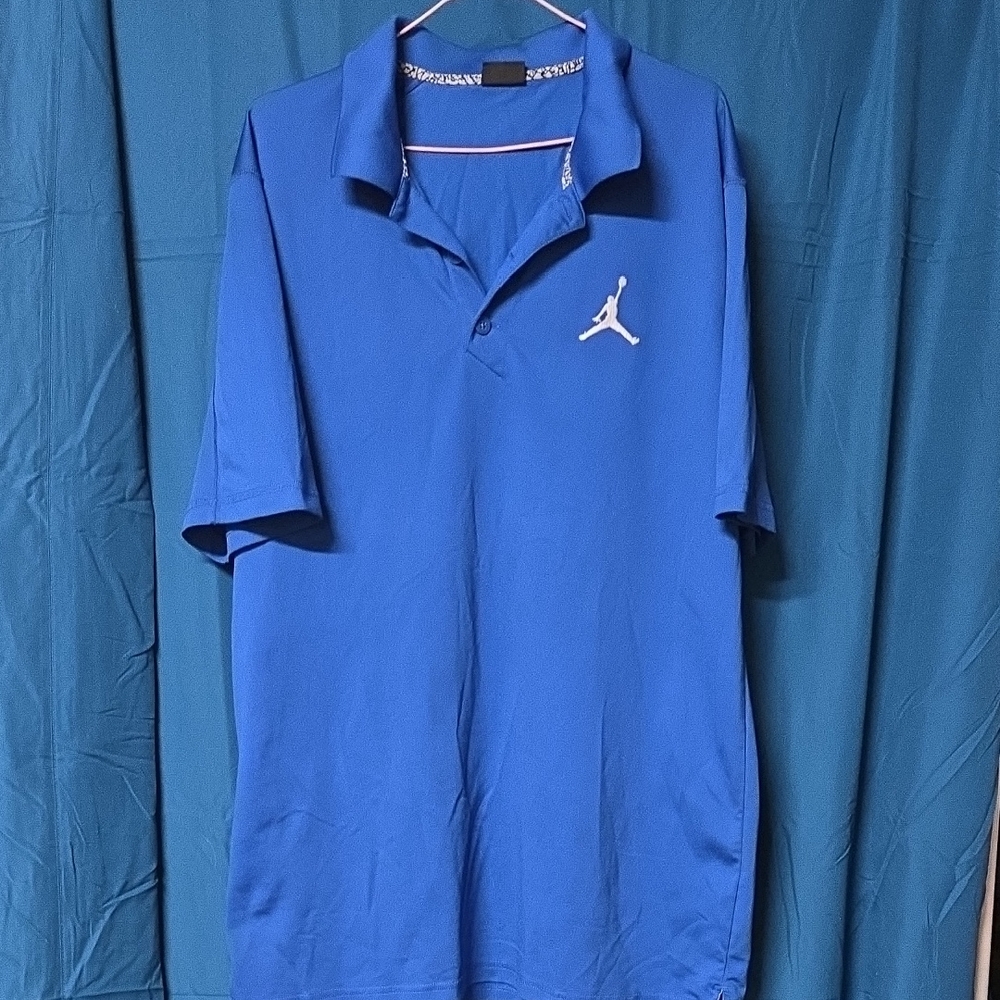 Jordan Classic Blue Polo Shirt